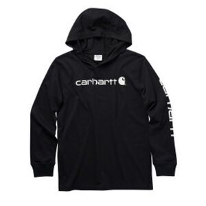 Carhartt Kids Long Sleeve Hooded Graphic Tee hoodie long sleeve lightweight 8-10